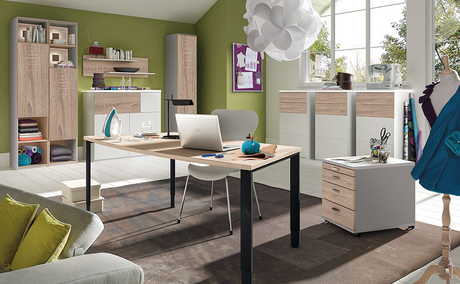 Farbe im büro: die wirkung von farbe auf das wohlbefinden