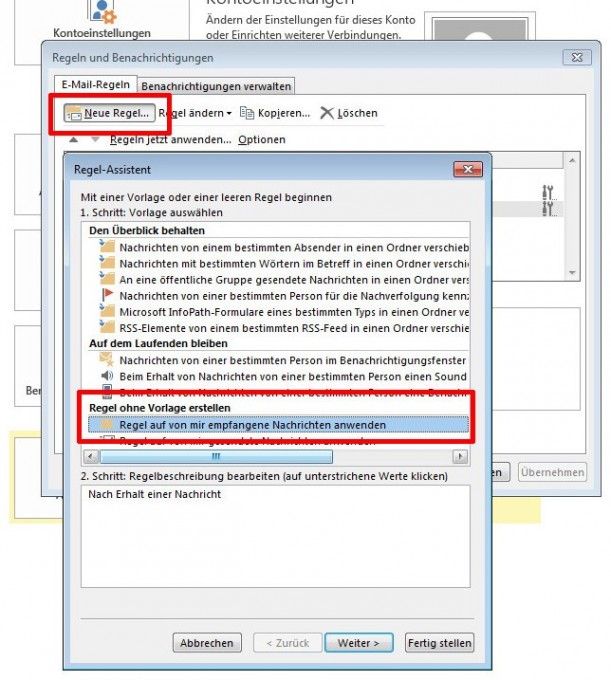 Urlaubsplanung mit Outlook