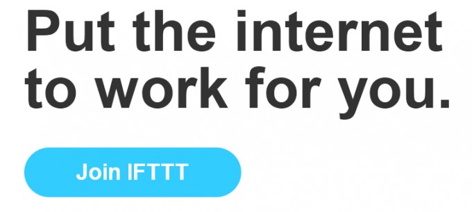 IFTTT – IF THIS THEN THAT