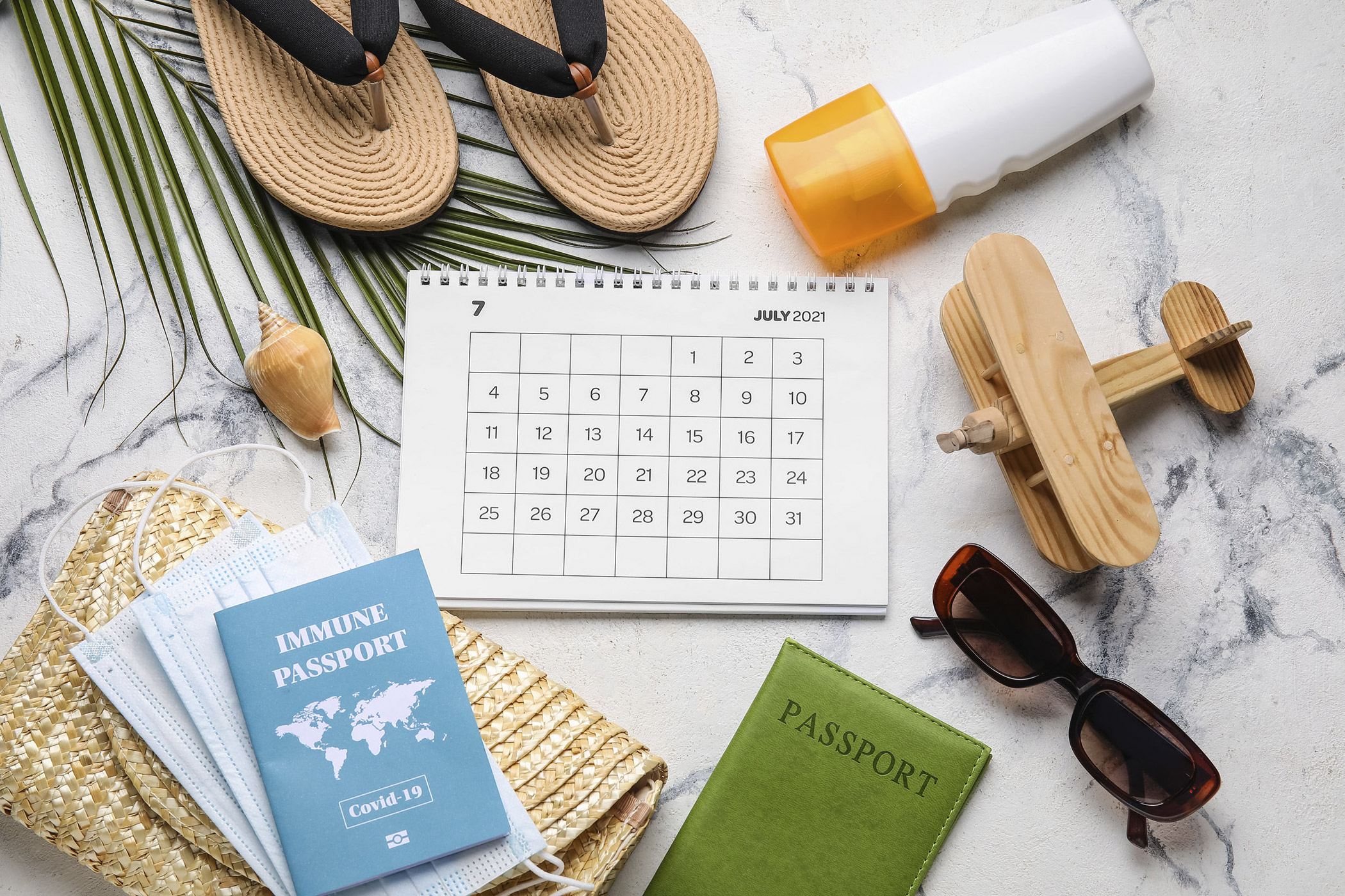 Urlaubstage rund um die Feiertage planen.